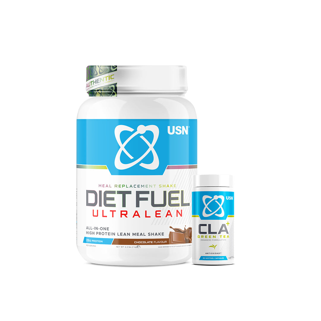 Diet Fuel 2kg Meal Replacement & CLA Green Tea Weight Loss Bundle