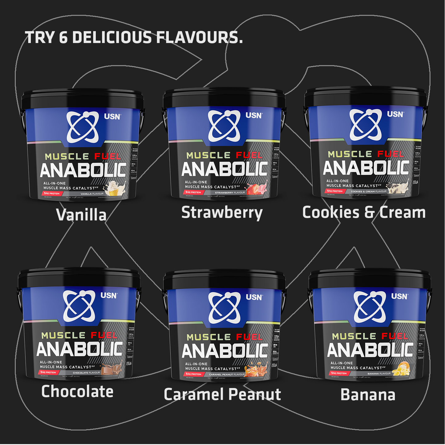 NEW Muscle Fuel Anabolic - All-In-One Gain Protein Powder