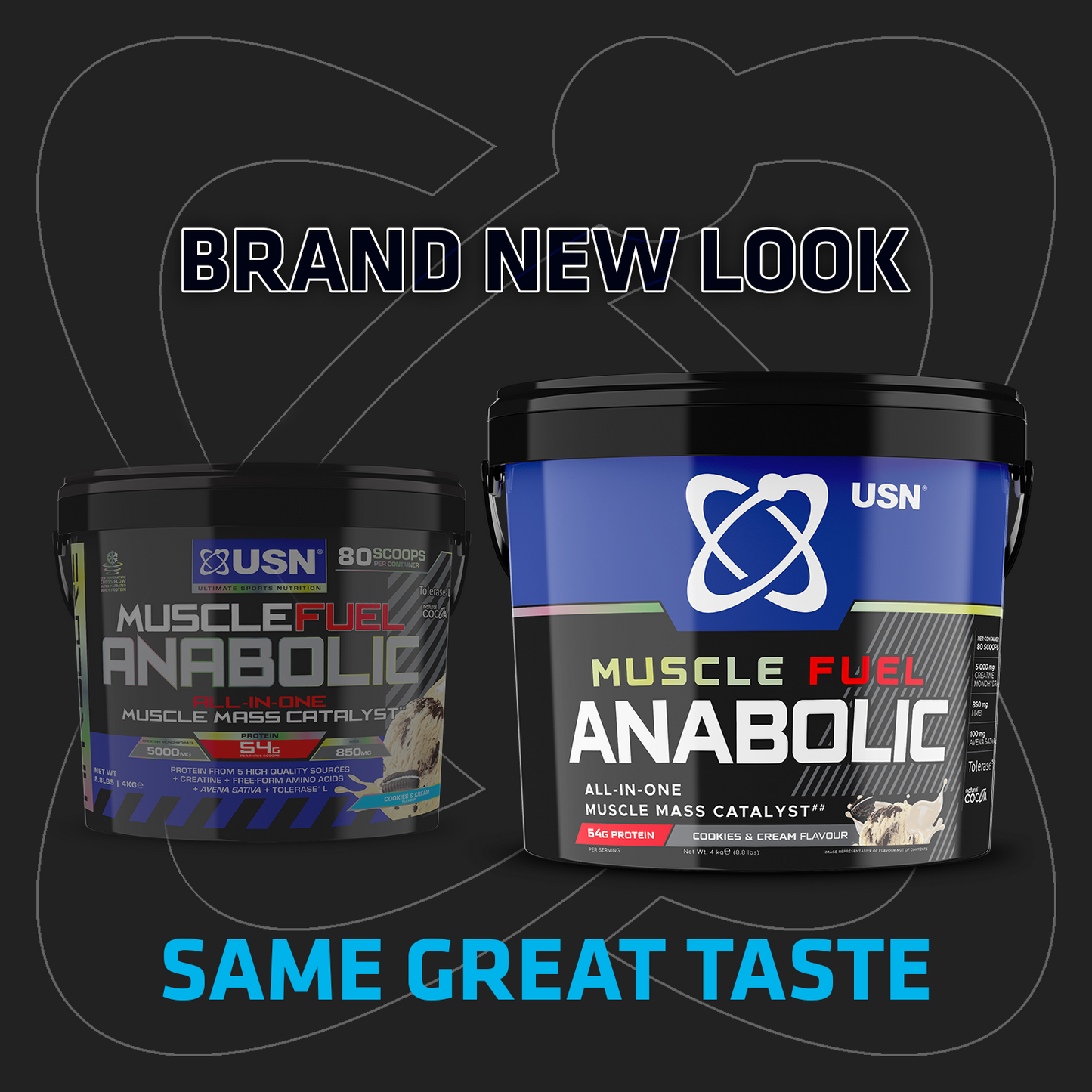 NEW Muscle Fuel Anabolic - All-In-One Gain Protein Powder