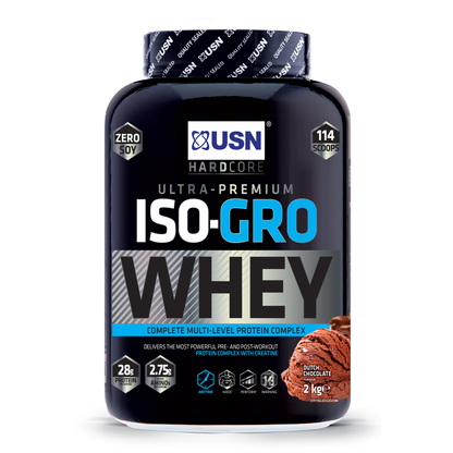 ISO-GRO Whey Isolate Protein Powder