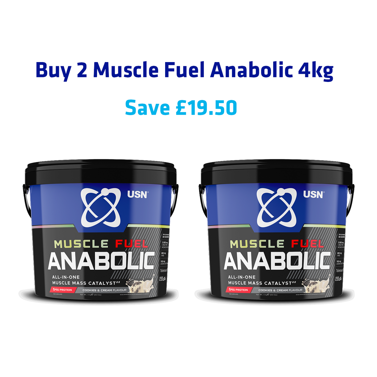 Bundle | Muscle Fuel Anabolic 4kg Double