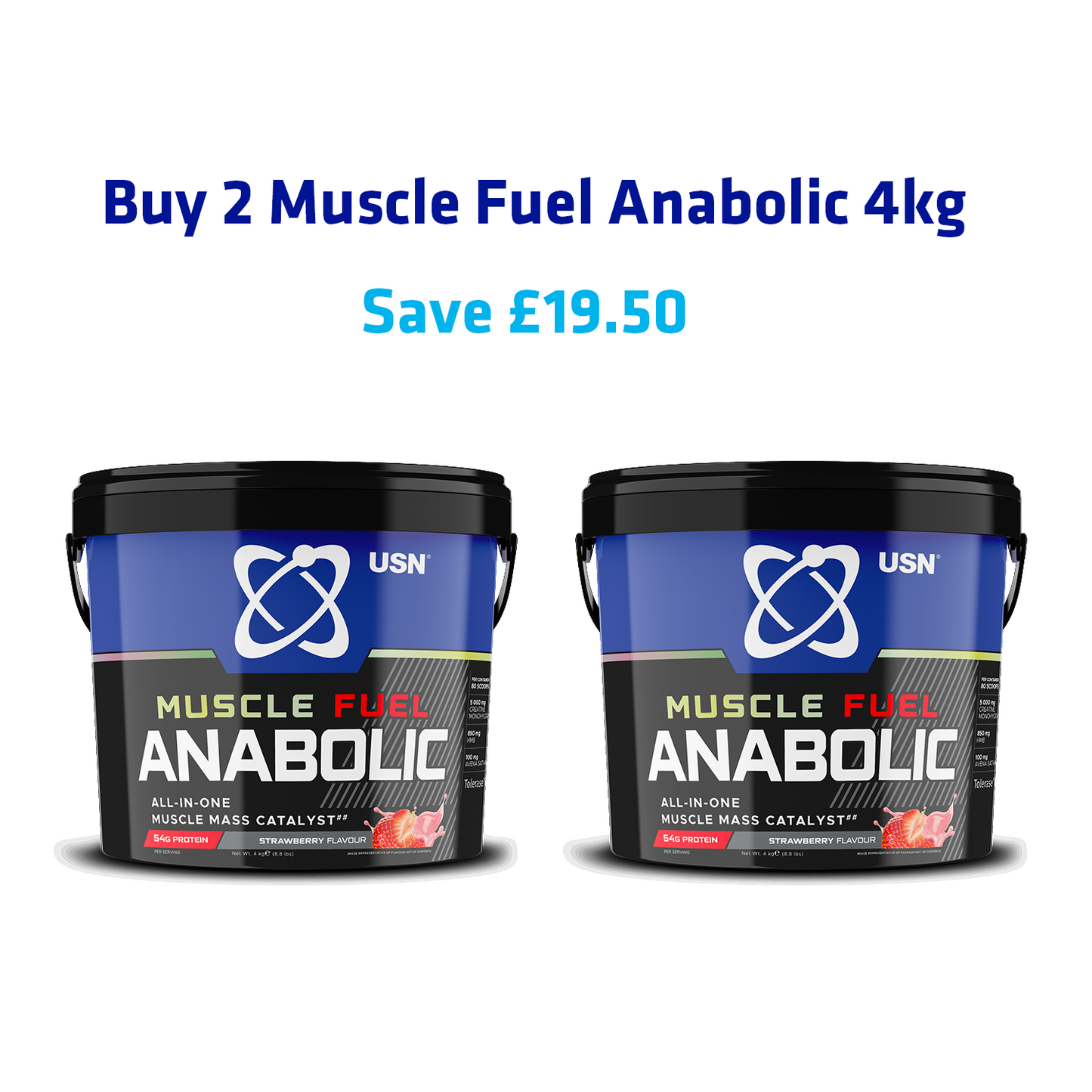 Bundle | Muscle Fuel Anabolic 4kg Double