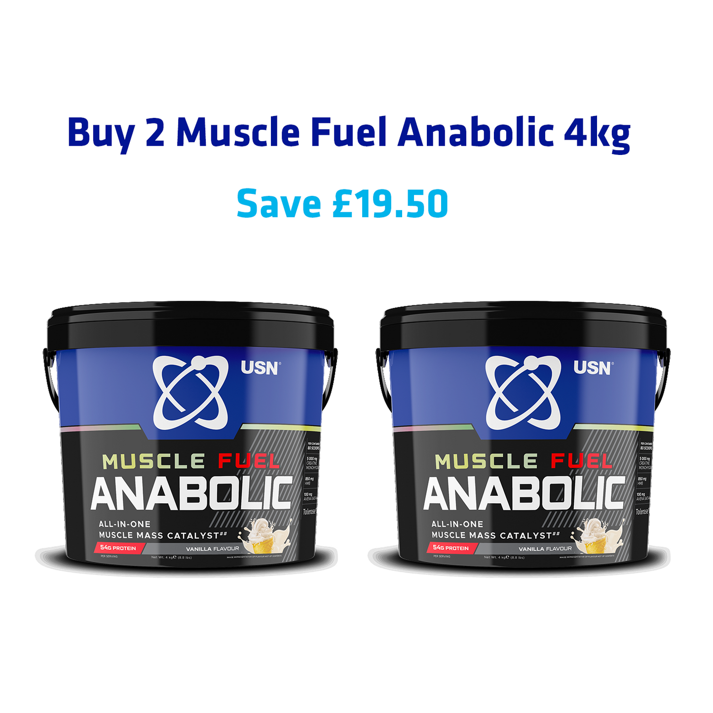 Bundle | Muscle Fuel Anabolic 4kg Double