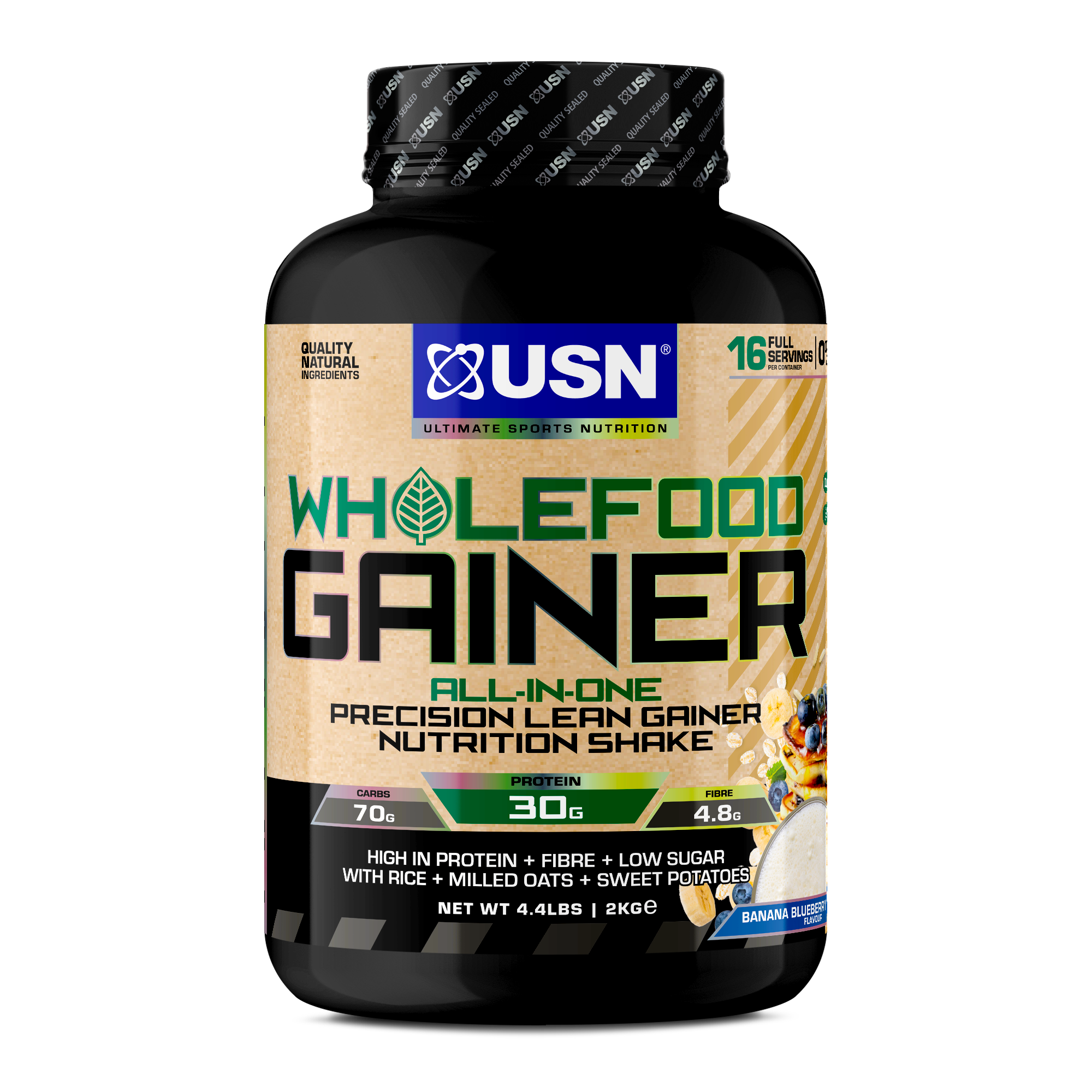USN Wholefood Gainer - Vegan All-In-One Mass Gainer | USN® Official ...