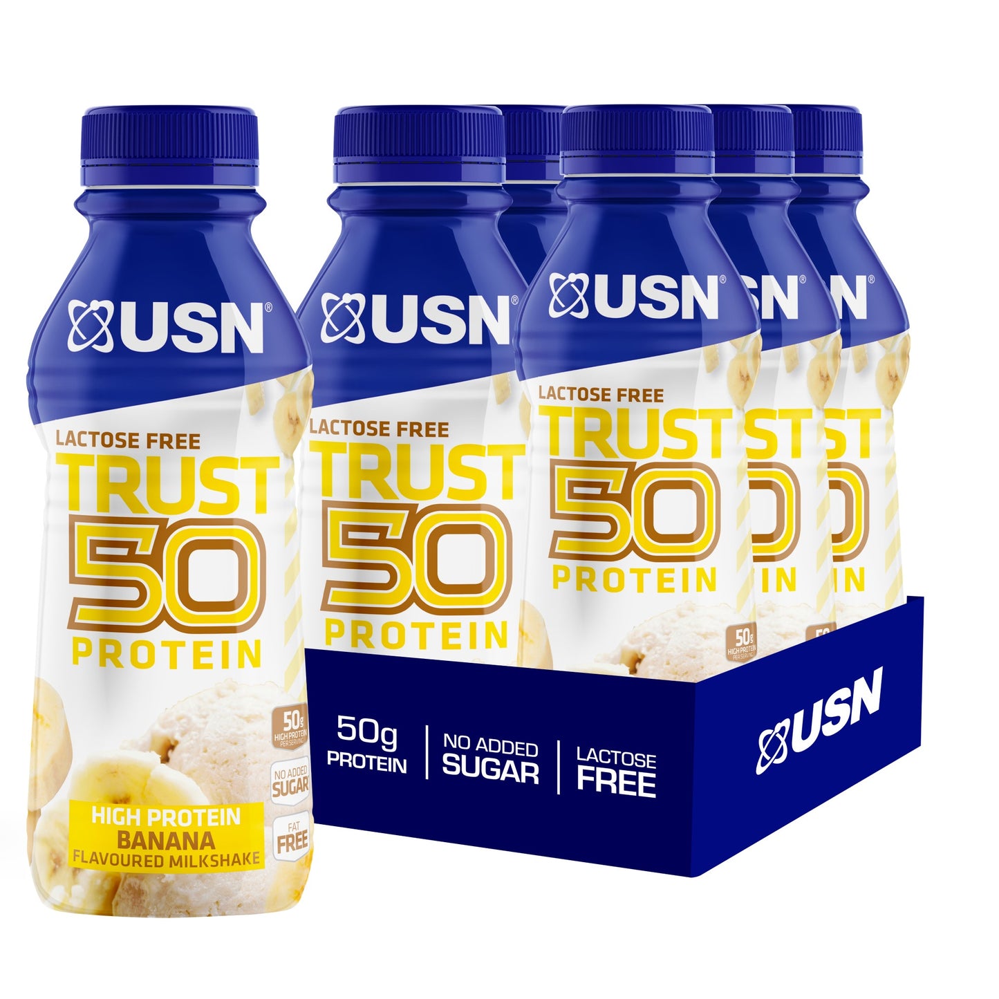 Trust 50 Bottled Protein Shakes (6 x 500ml)
