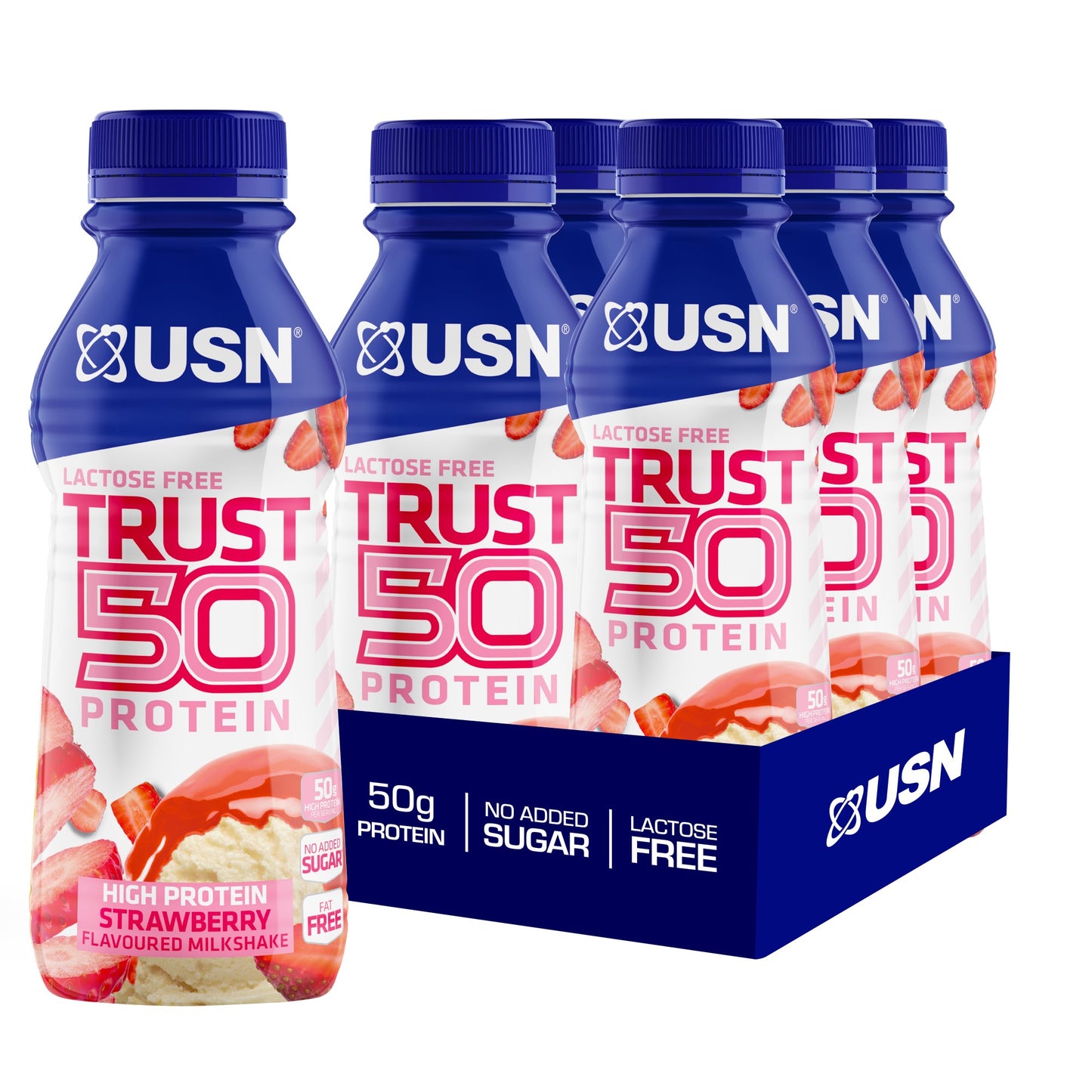 Trust 50 Bottled Protein Shakes (6 x 500ml)